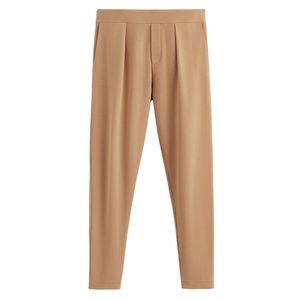 Cuyana French Terry Camel Pants